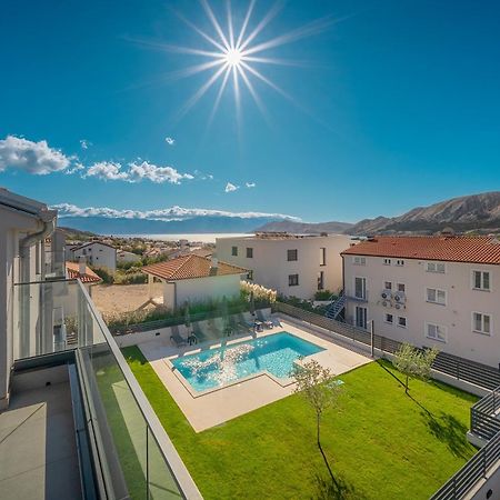 Poolside Apartments Anabella Baška Eksteriør bilde
