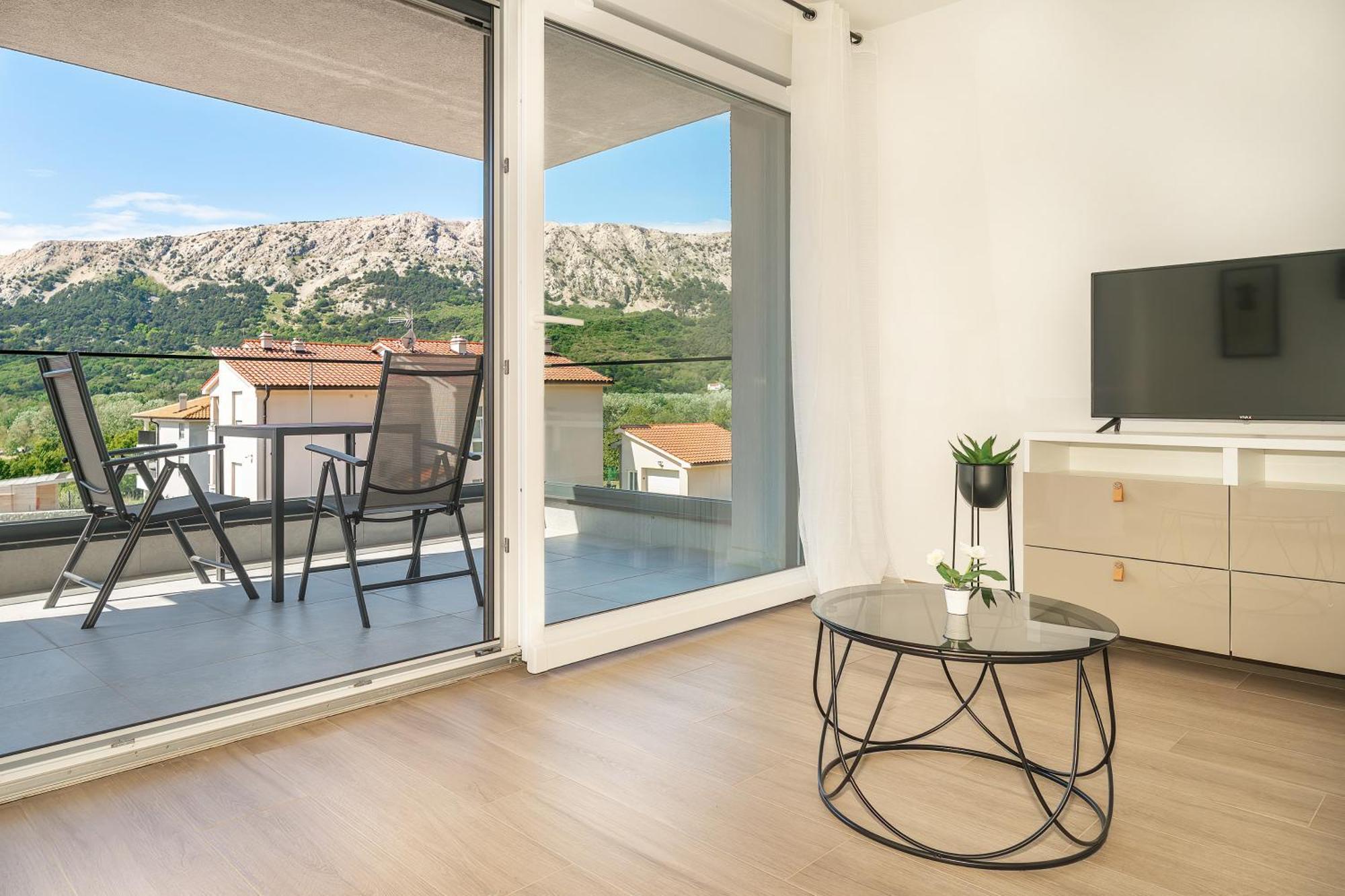 Poolside Apartments Anabella Baška Eksteriør bilde
