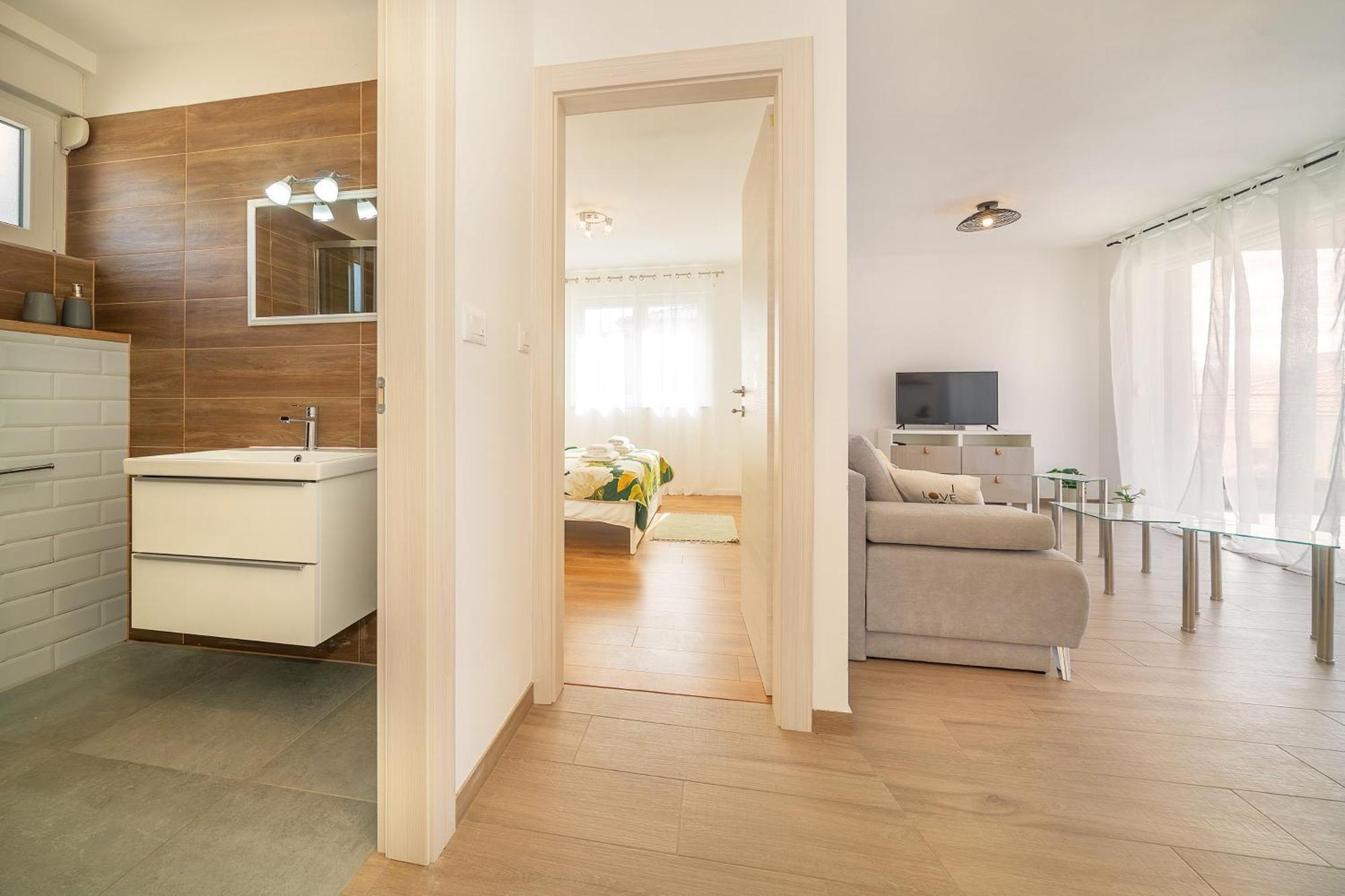 Poolside Apartments Anabella Baška Eksteriør bilde
