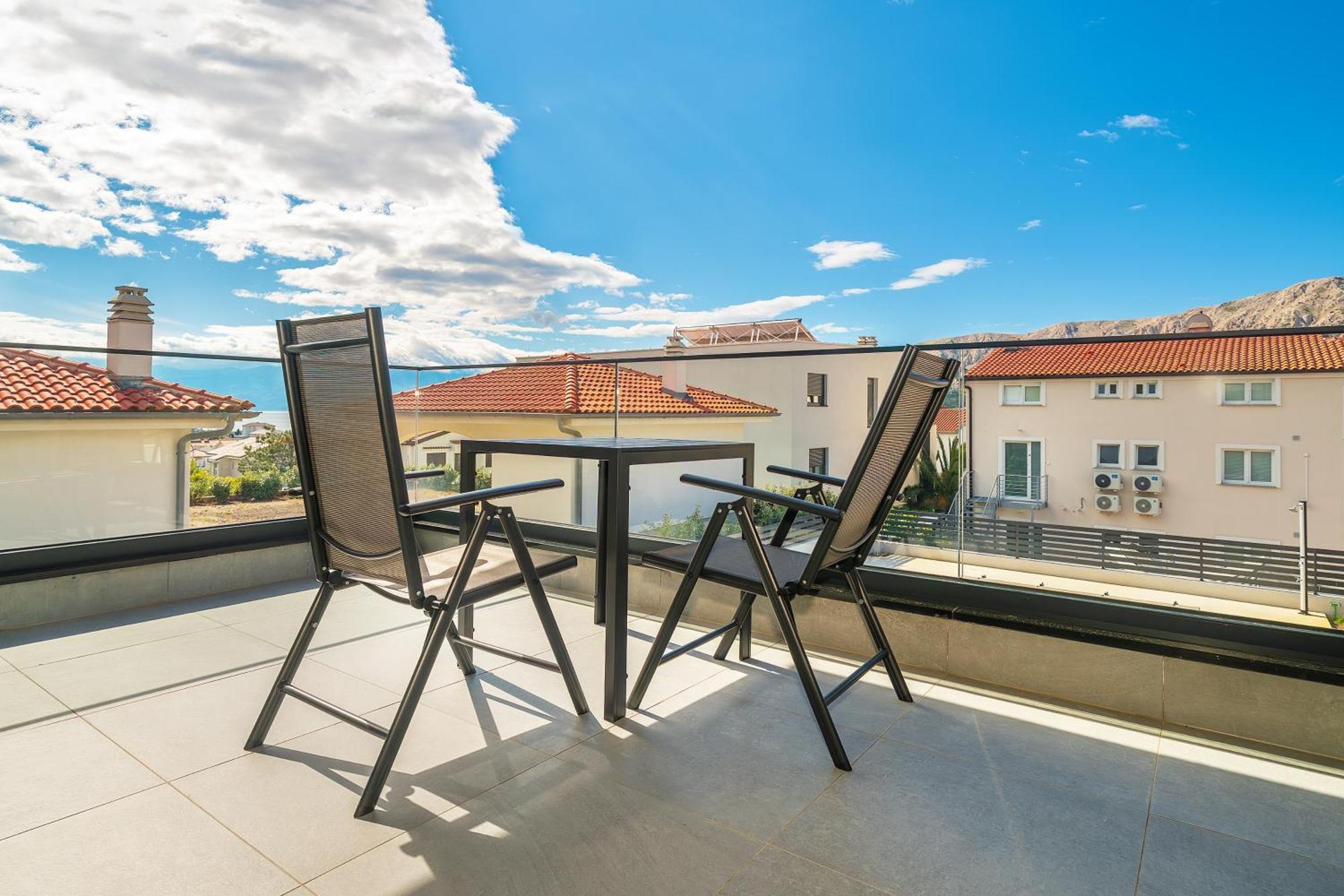 Poolside Apartments Anabella Baška Eksteriør bilde