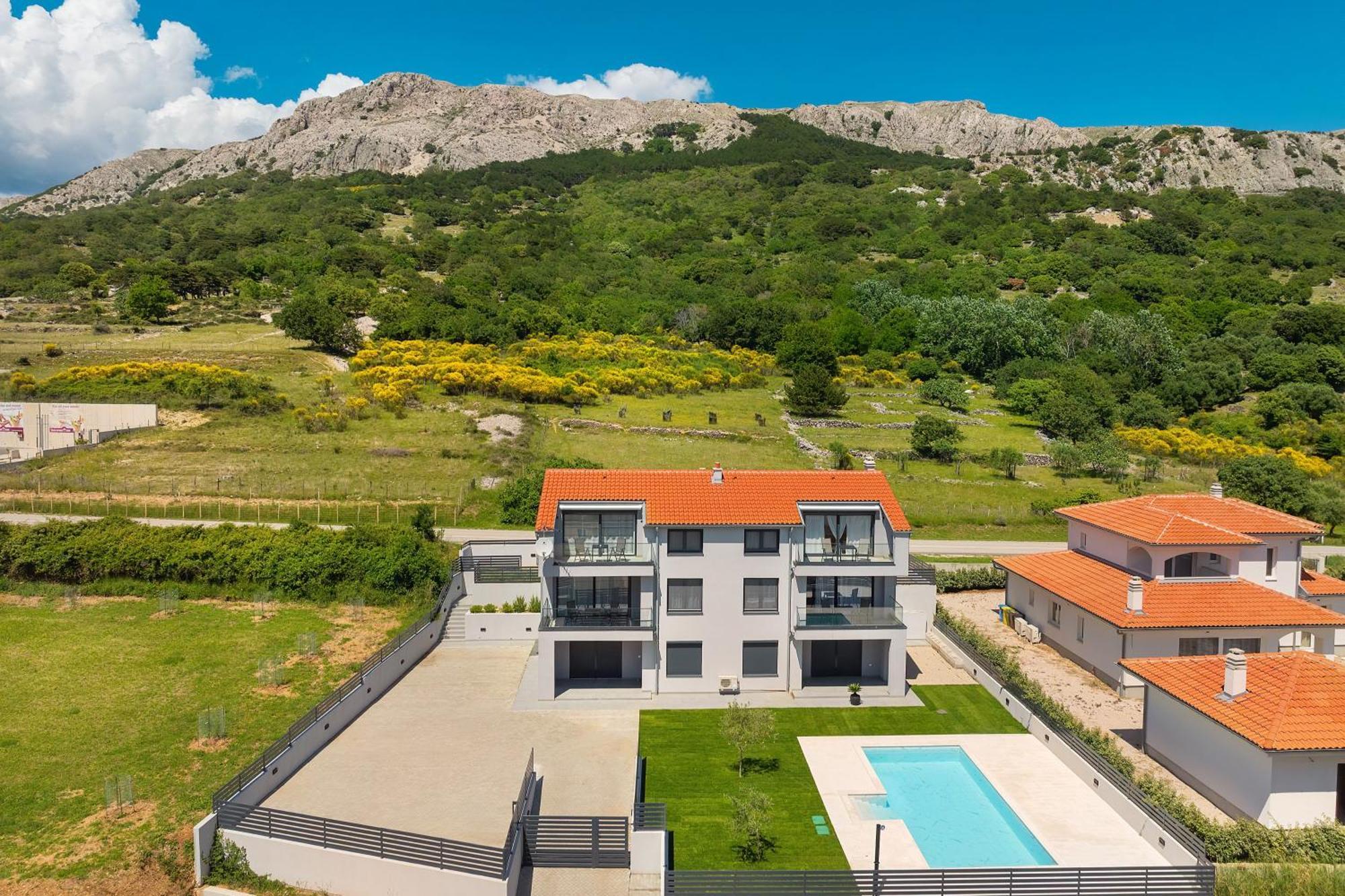 Poolside Apartments Anabella Baška Eksteriør bilde