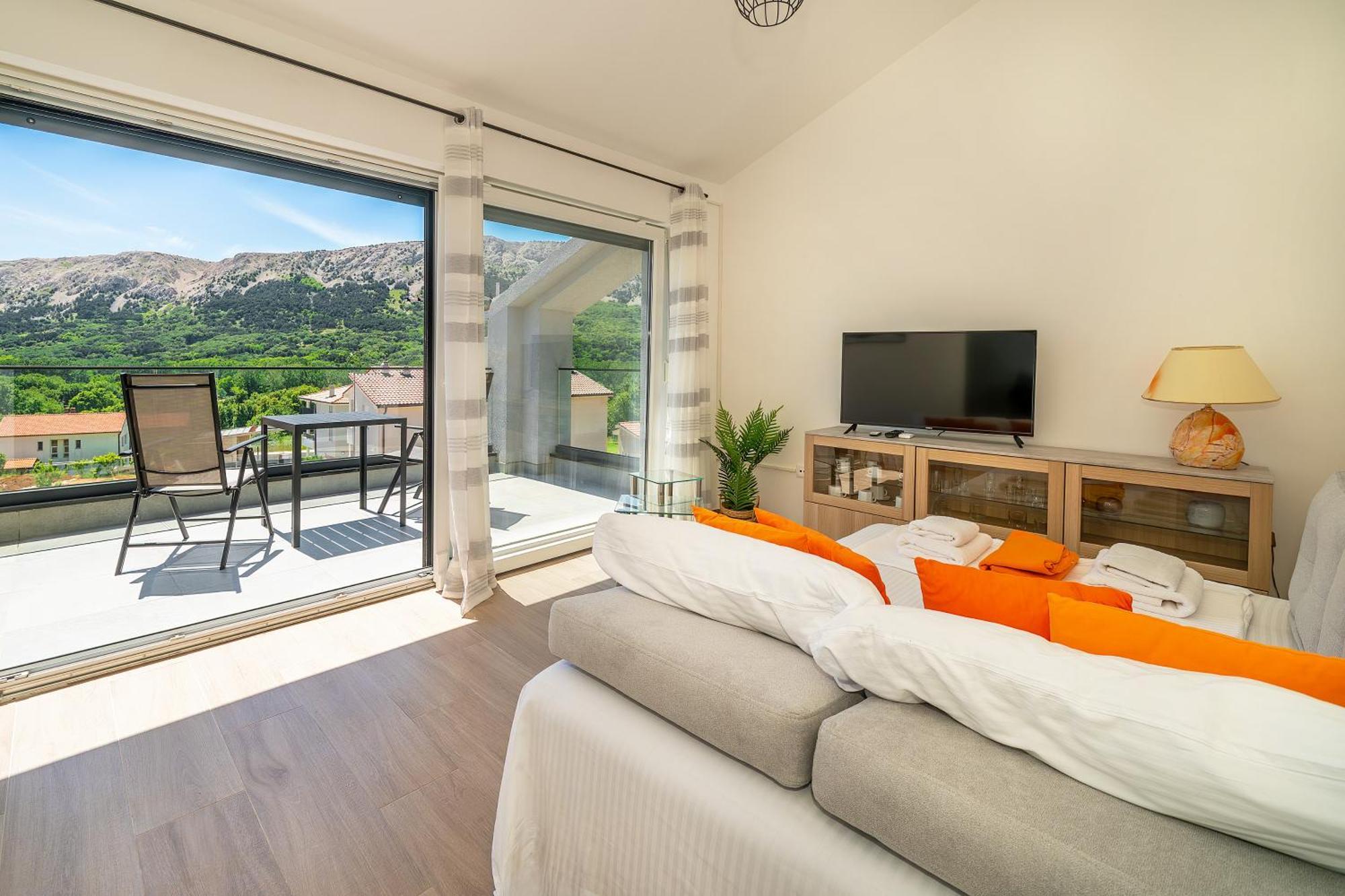 Poolside Apartments Anabella Baška Eksteriør bilde