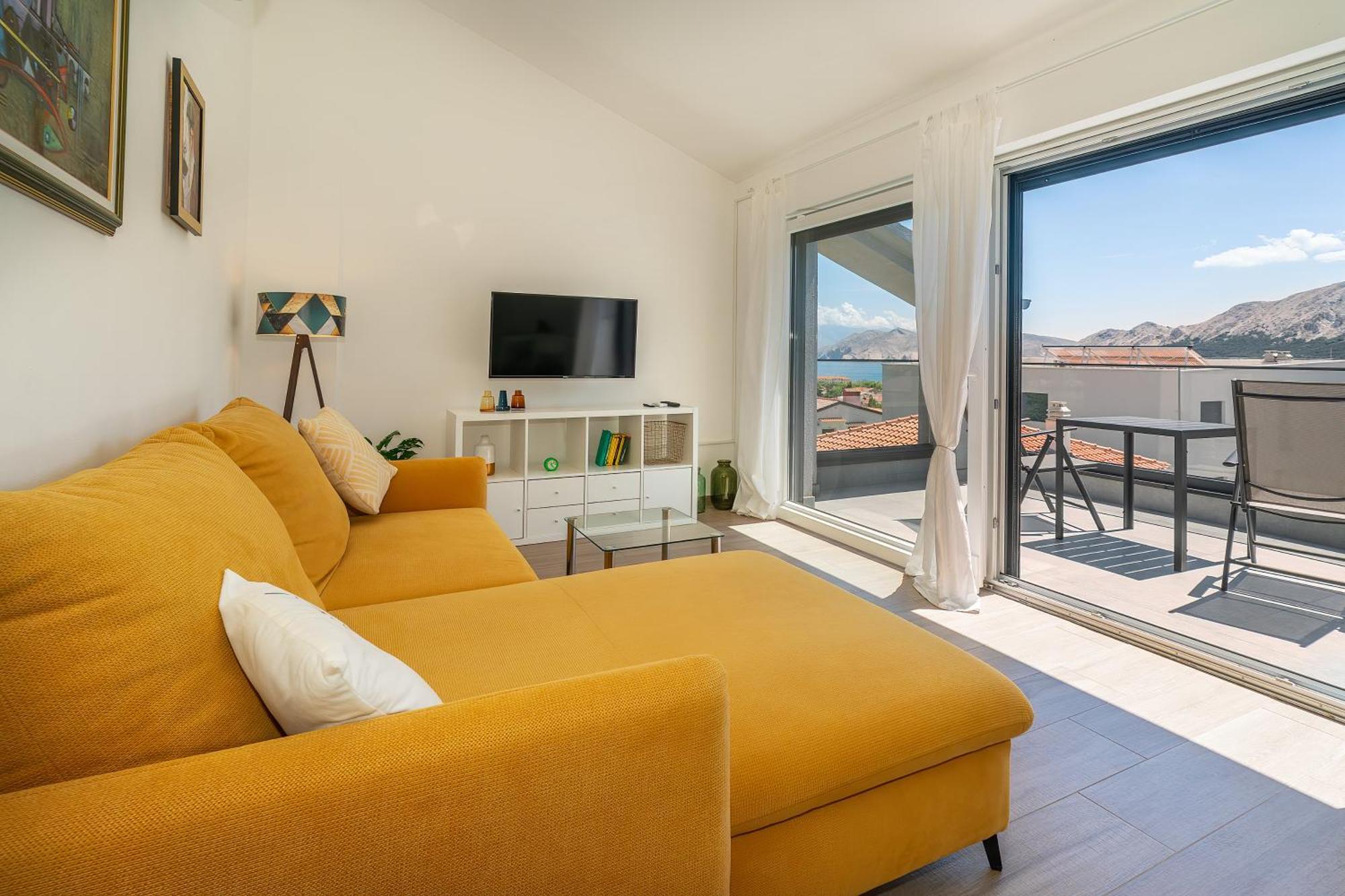 Poolside Apartments Anabella Baška Eksteriør bilde