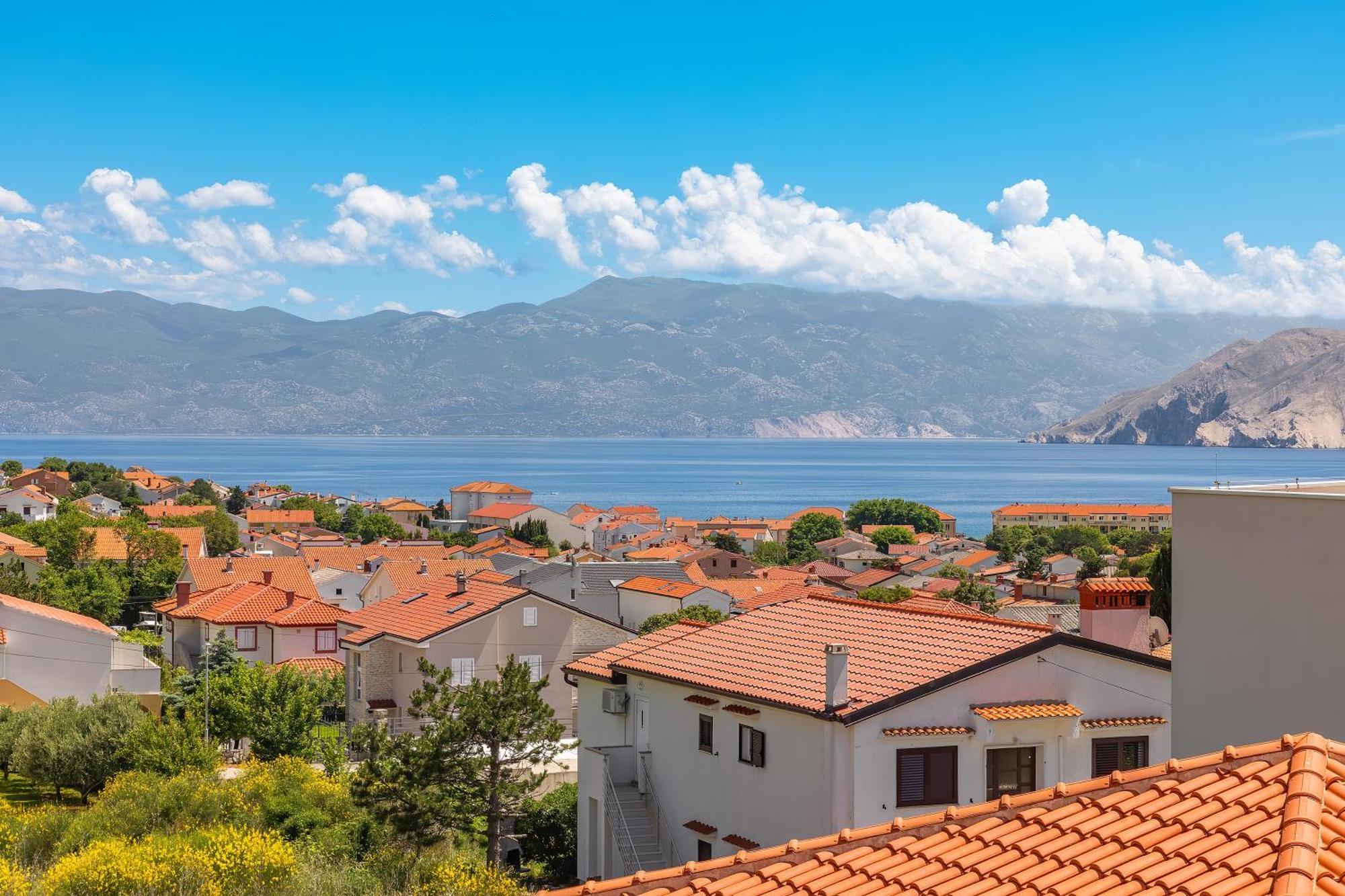 Poolside Apartments Anabella Baška Eksteriør bilde